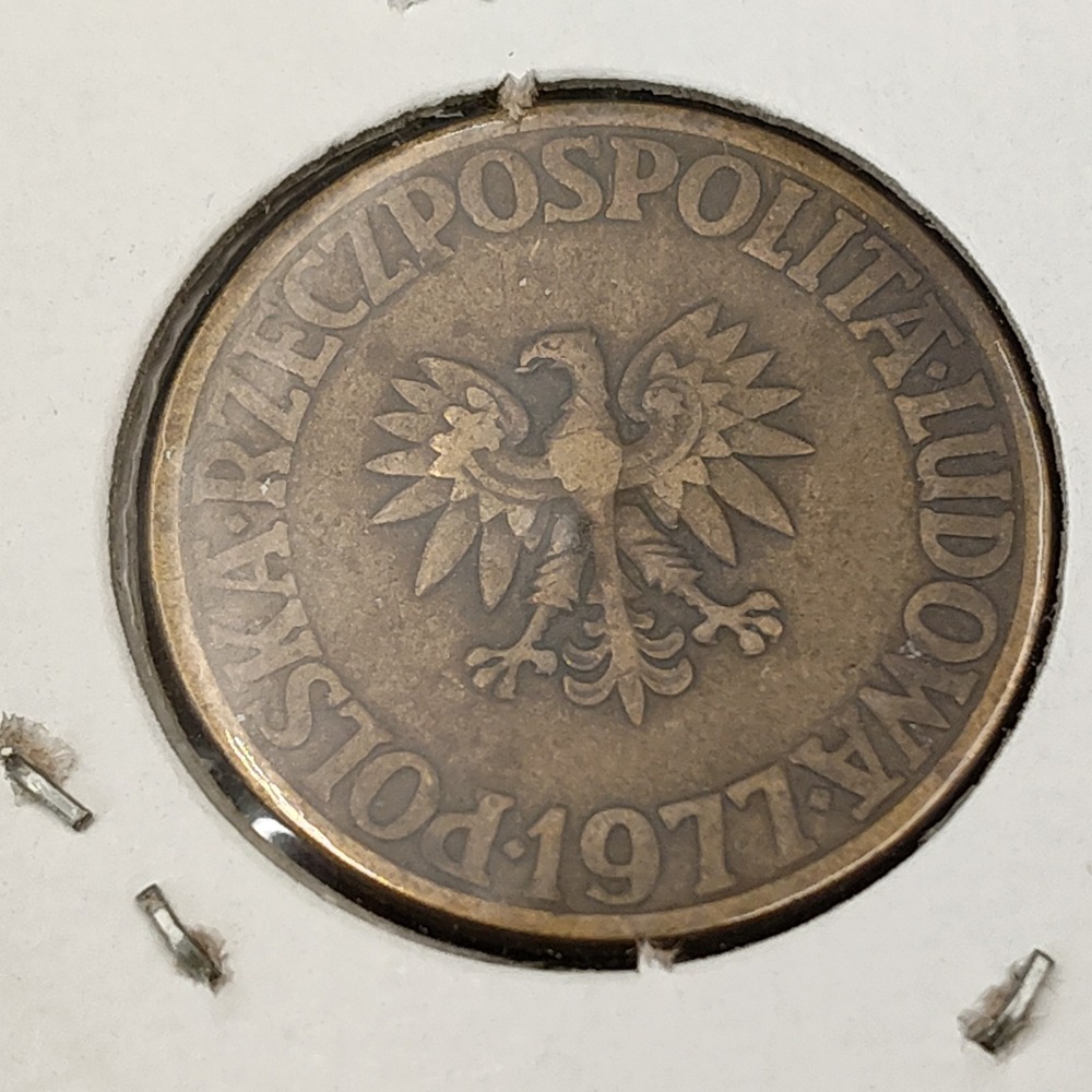 1977 VF Poland 5-Zlotych Coin 5Zt Y47-50 POLSKA RZECZPOSPOLI LUDOWA BR1.1GA-4034 - Picture 6 of 14